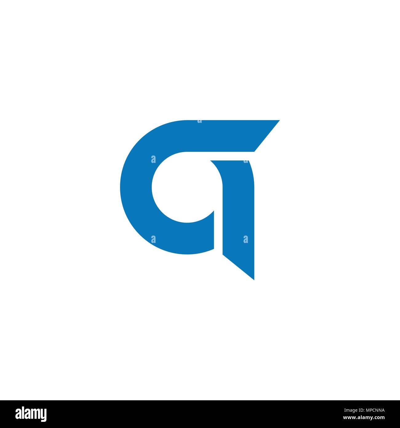 Lettera di un logo. icone vettoriali. Illustrazione Vettoriale