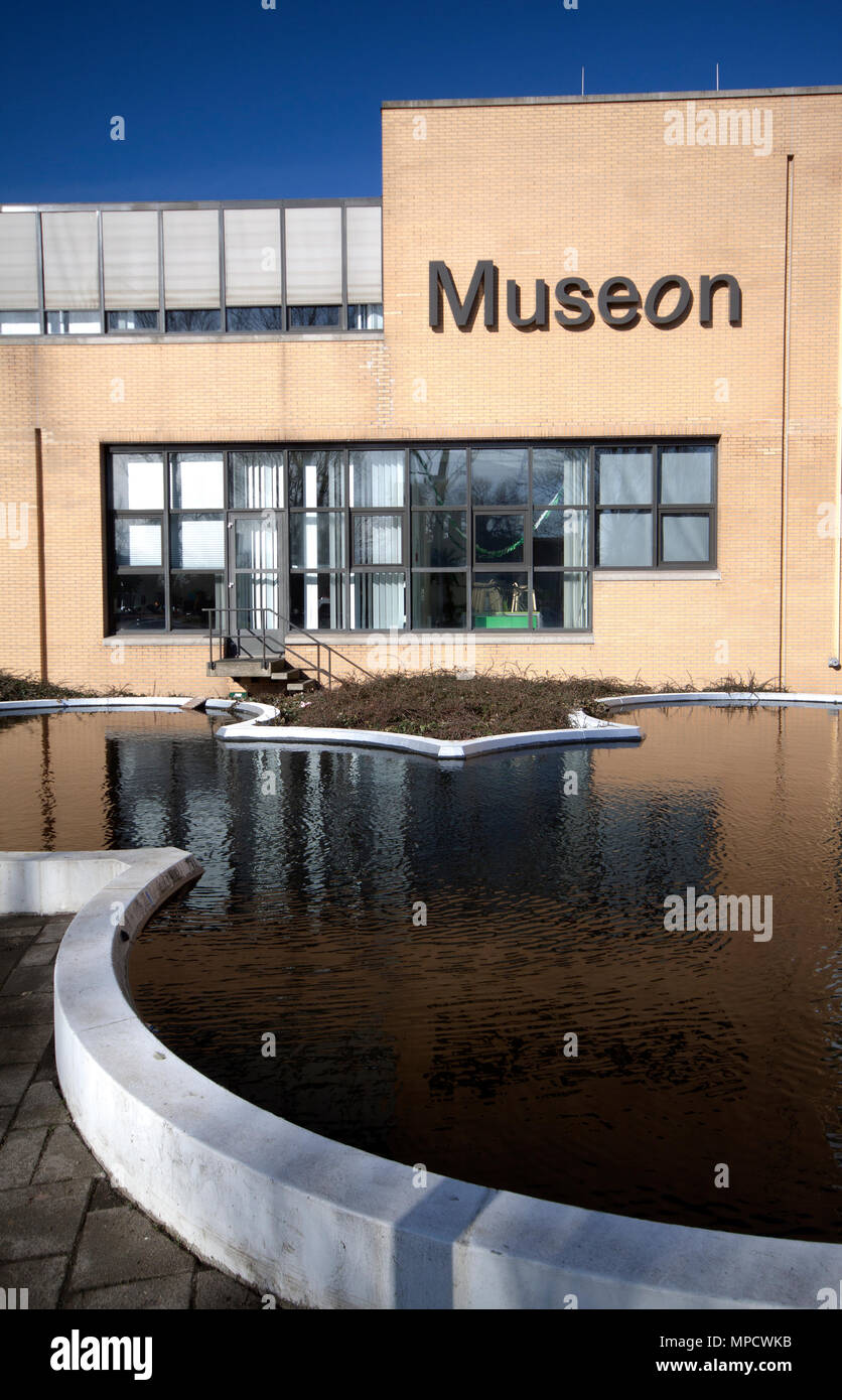 L'Aia, Paesi Bassi,febbraio-18-2015 Museon è un museo per la scienza e la cultura dell'Aia, Paesi Bassi. Esso presenta le collezioni di geologia, biologia, Foto Stock