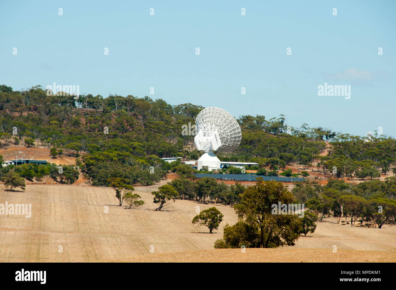 Spazio profondo della stazione di terra - New Norcia - Australia Foto Stock Spazio profondo della stazione di terra - New Norcia - Australia Foto Stock