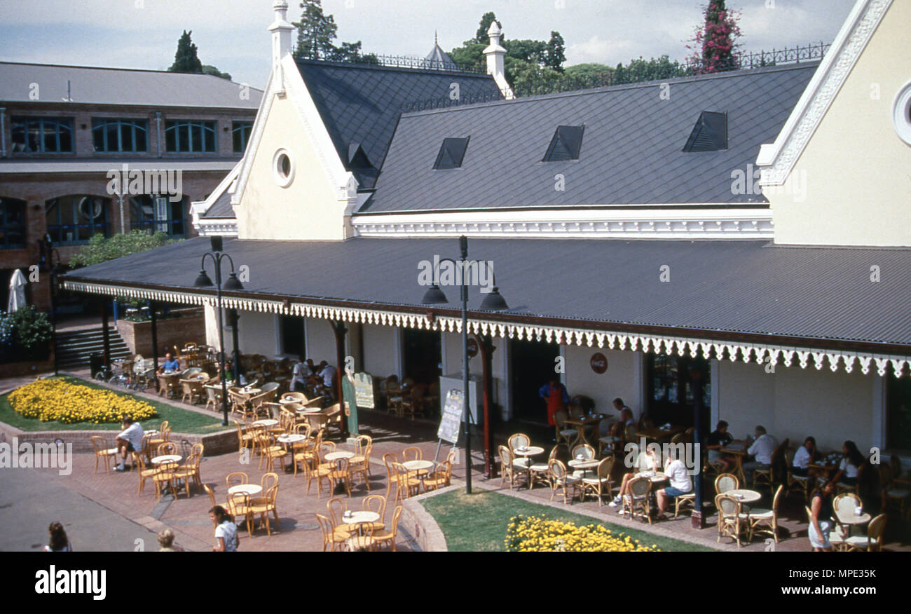 Grande Buenos Aires, La Costa in treno, stazione di San Isidro, Argentina 1997 Foto Stock