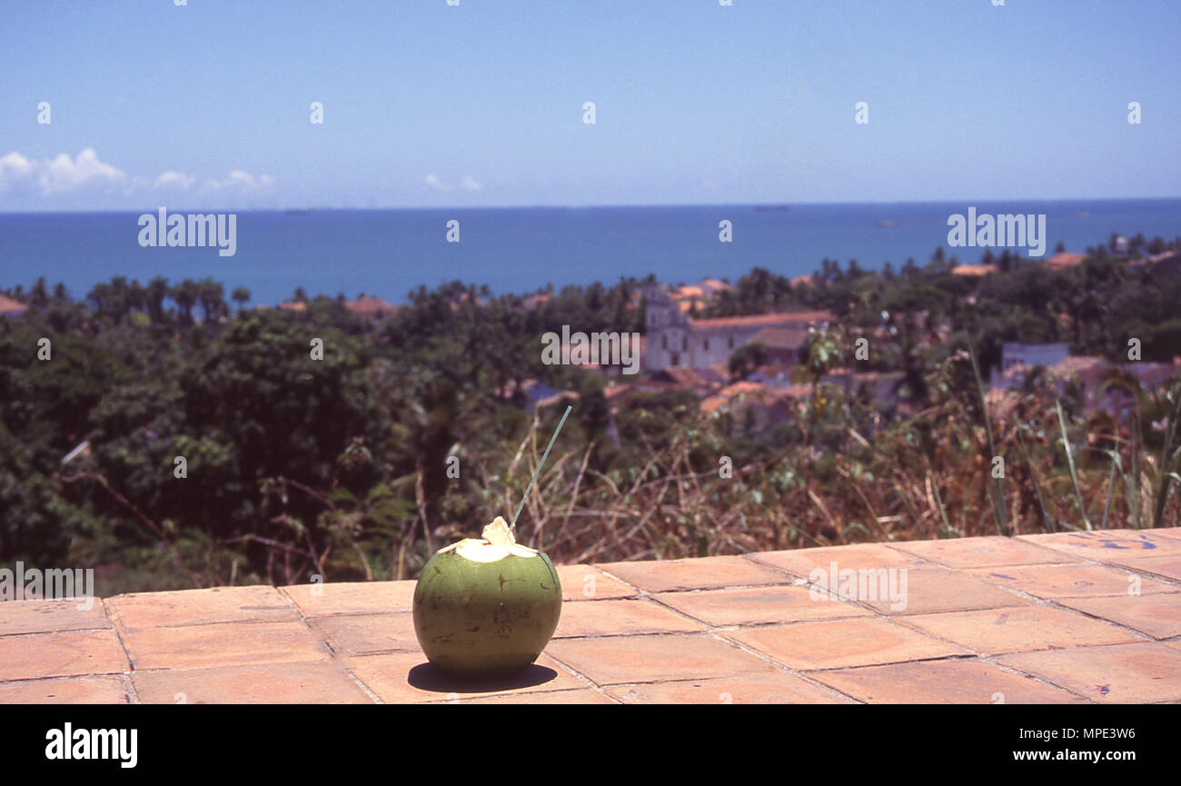 Il Cocos, Carmo Beach, in Olinda, Pernambuco, Brasile 1995 Foto Stock