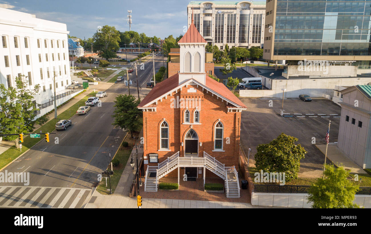 Dexter Avenue King Memorial Baptist Church, Montgomery, Alabama, STATI UNITI D'AMERICA Foto Stock