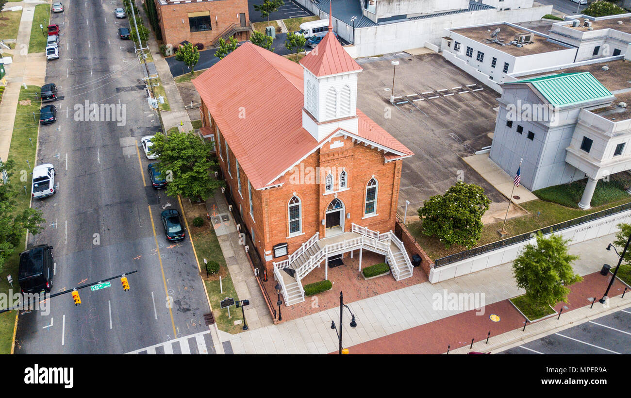 Dexter Avenue King Memorial Baptist Church, Montgomery, Alabama, STATI UNITI D'AMERICA Foto Stock