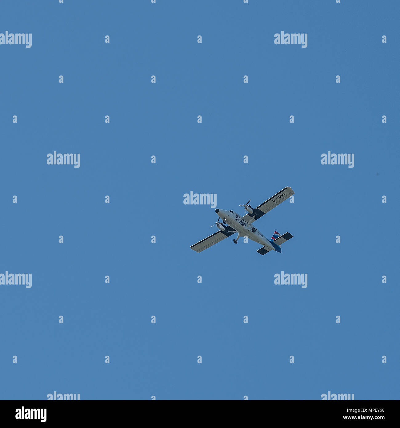 De Havilland DHC-6-300 Twin Otter skybus Foto Stock