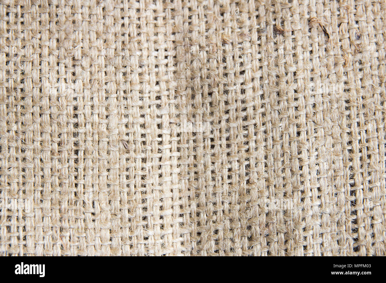 Tela Beige pattern in mesh macro Foto Stock