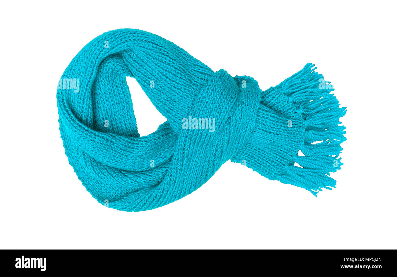 Caldo inverno sciarpa. Foto Stock