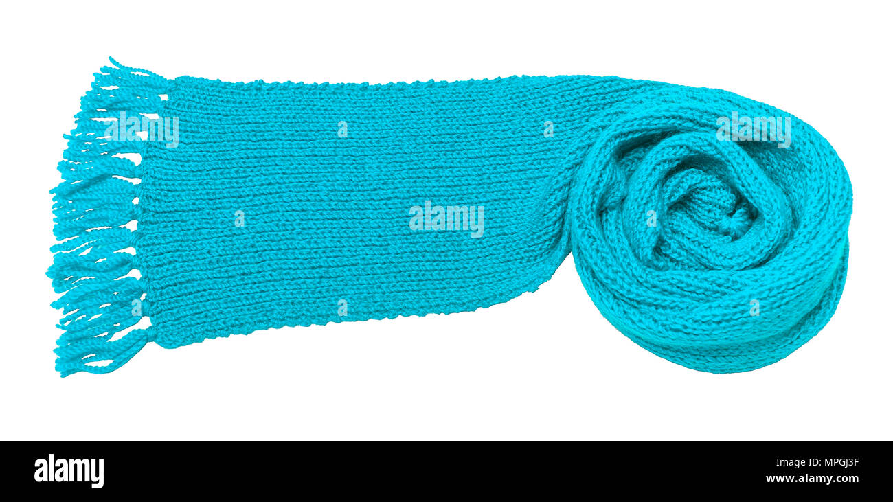 Caldo inverno sciarpa. Foto Stock