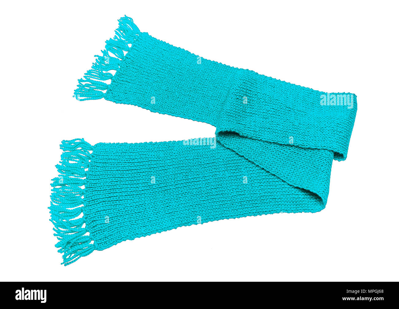 Caldo inverno sciarpa. Foto Stock