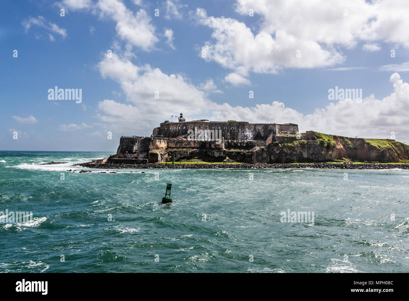 El Morro nella vecchia San Jaun Foto Stock