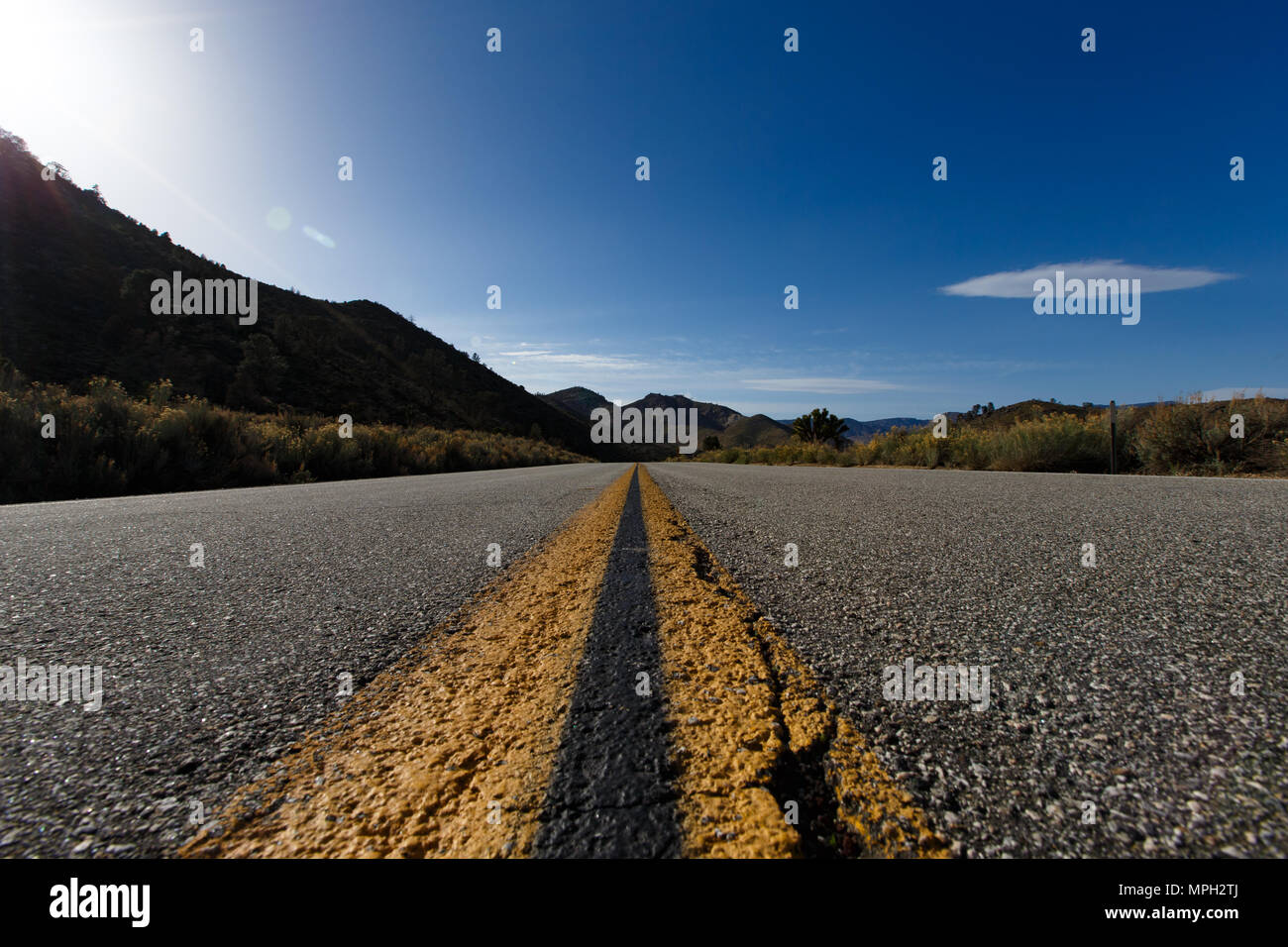 California State Route 178 vicino a Walker Pass, Kern County, California. Foto Stock