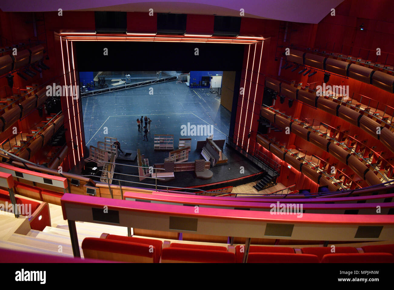 Nuova casa della Greek National Opera al Stavros Niarchos Foundation centro culturale di Atene. Foto Stock