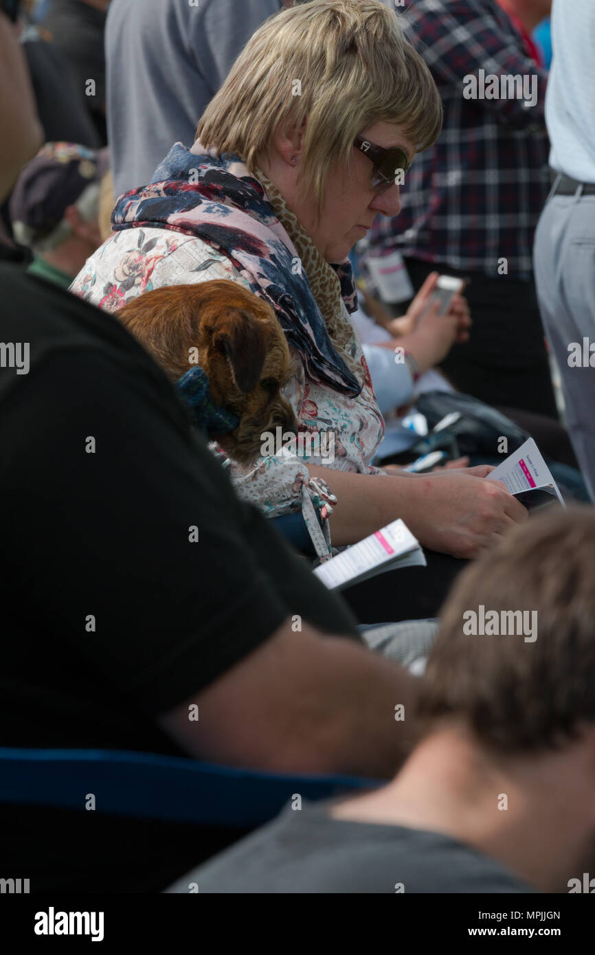 Il British Pipe Band Championships 2018 Foto Stock