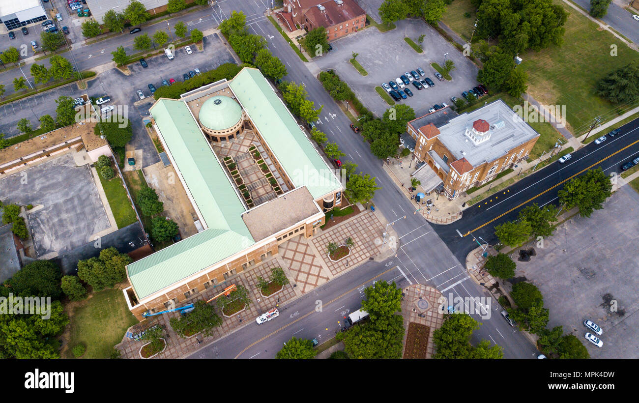 Birmingham i diritti civili istituto, e il Sedicesimo Street Chiesa Battista, Birmingham, Alabama, STATI UNITI D'AMERICA Foto Stock