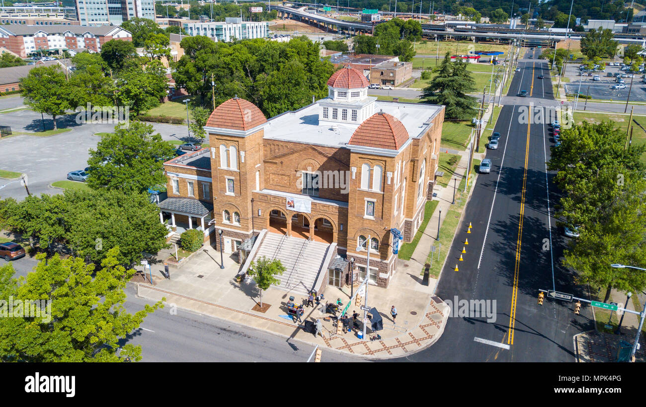 Il sedicesimo Street Chiesa Battista, Birmingham, Alabama, STATI UNITI D'AMERICA Foto Stock