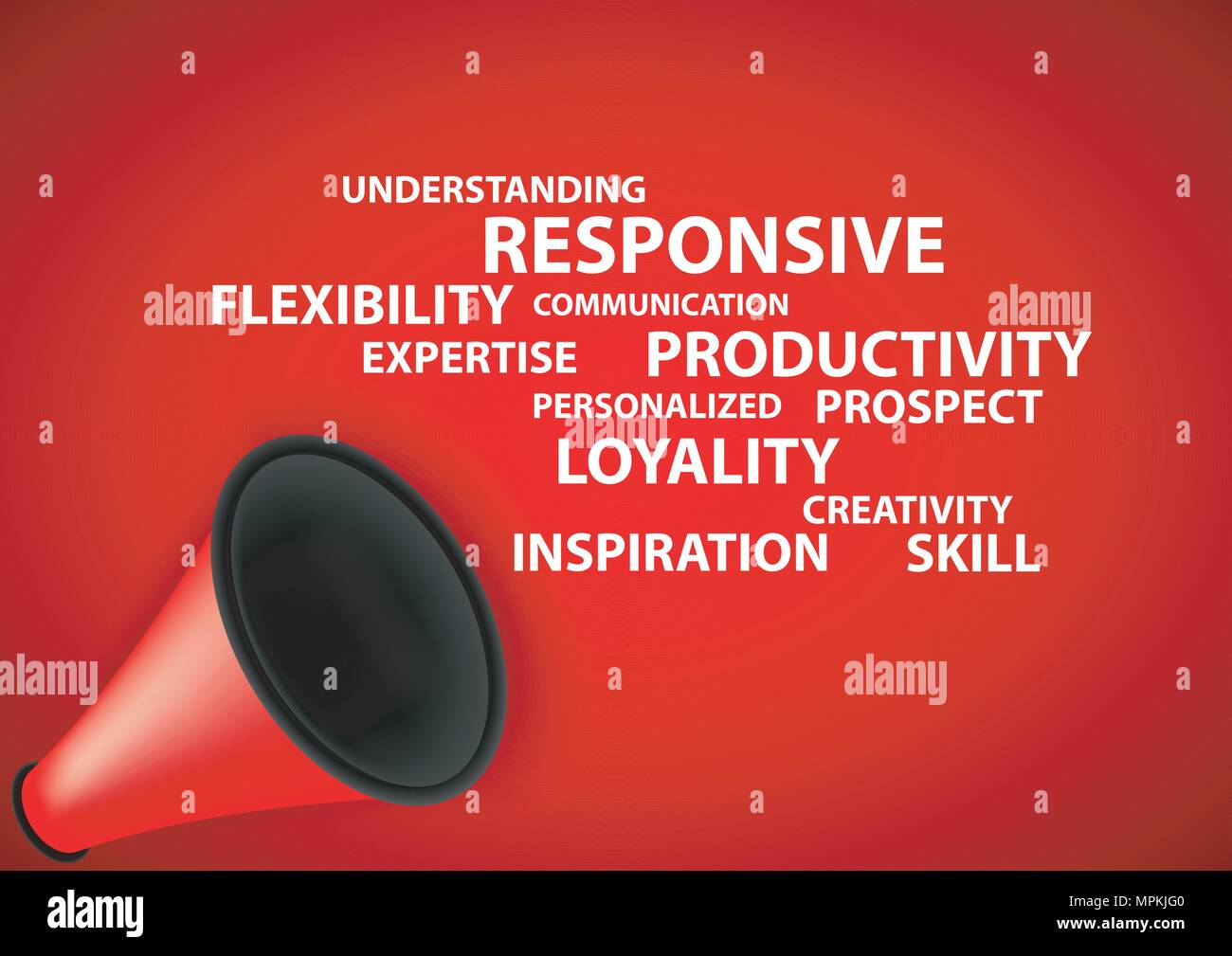 Il design del vettore di annuncio Illustrazione Vettoriale