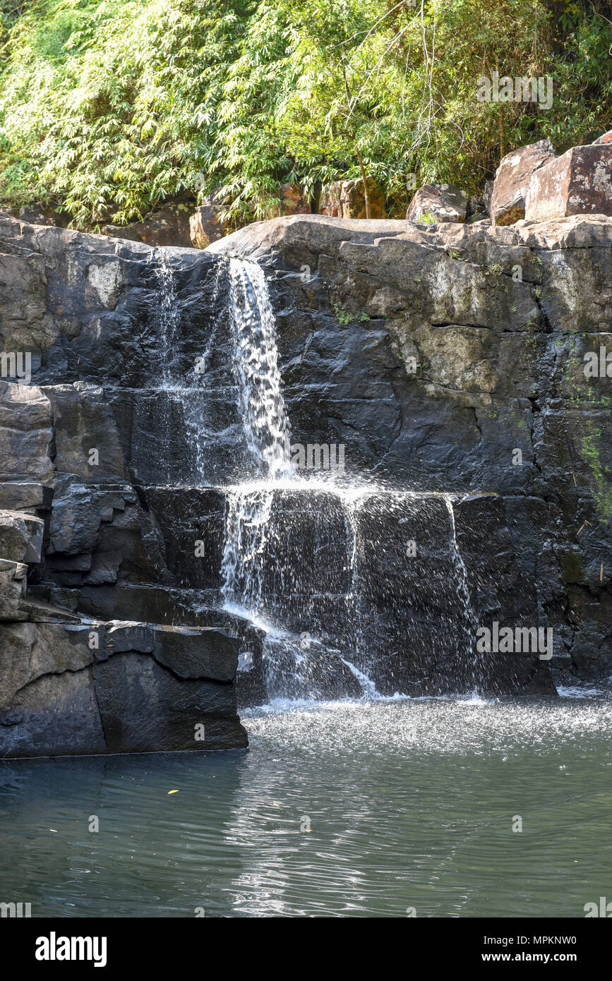 Klong Yai Kee cascata in Koh Kood isola in Tailandia Foto Stock