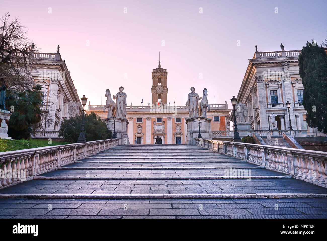 Roma, Campidoglio (Campidoglio) Foto Stock