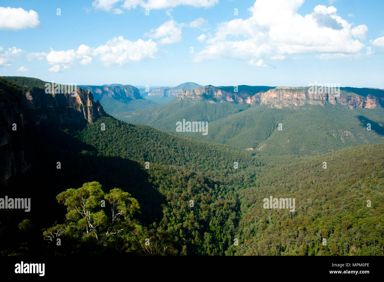 Govett's Leap Lookout - Blue Mountains - Australia Foto Stock