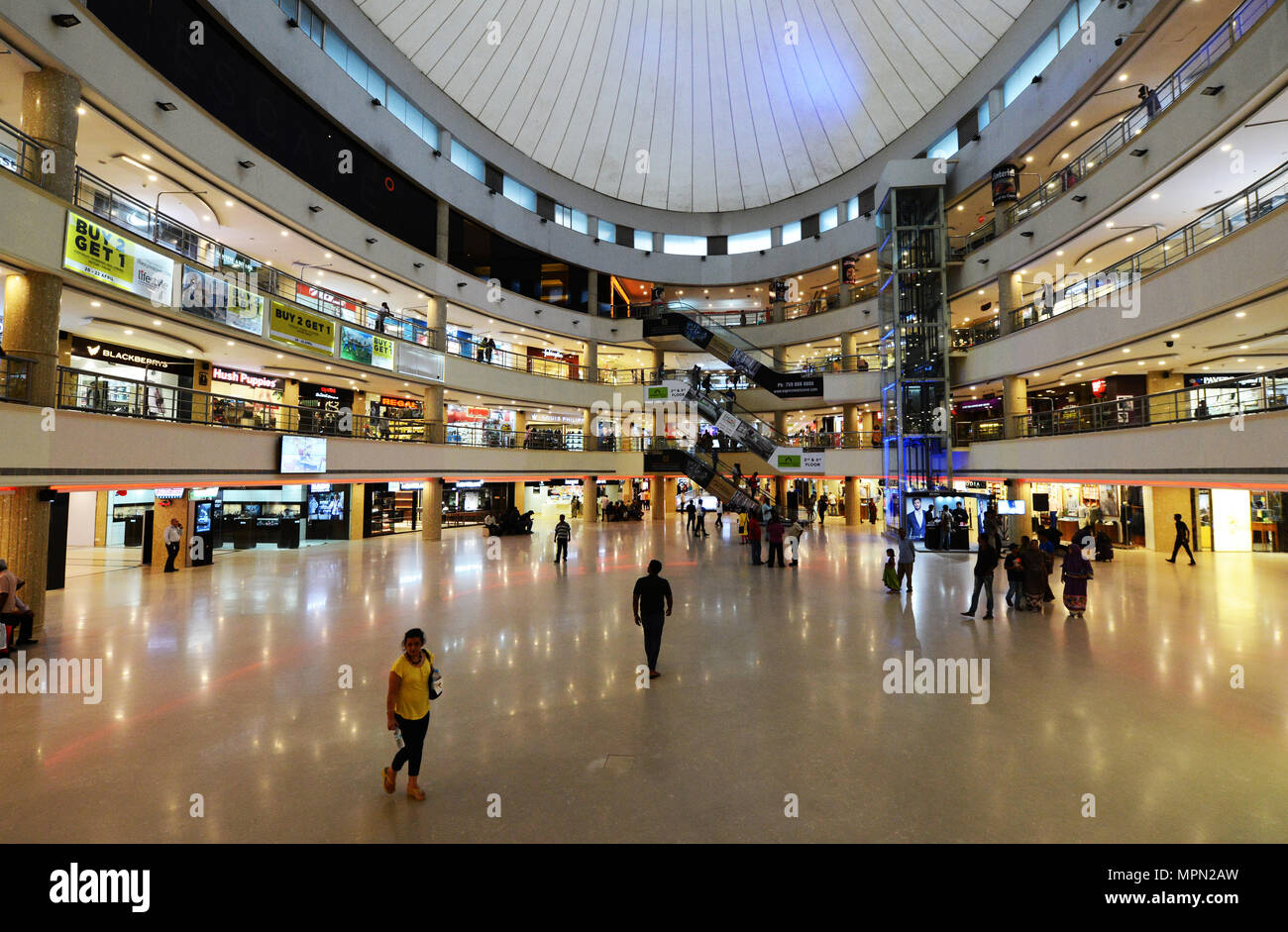 L'Express Avenue Mall a Chennai, India. Foto Stock