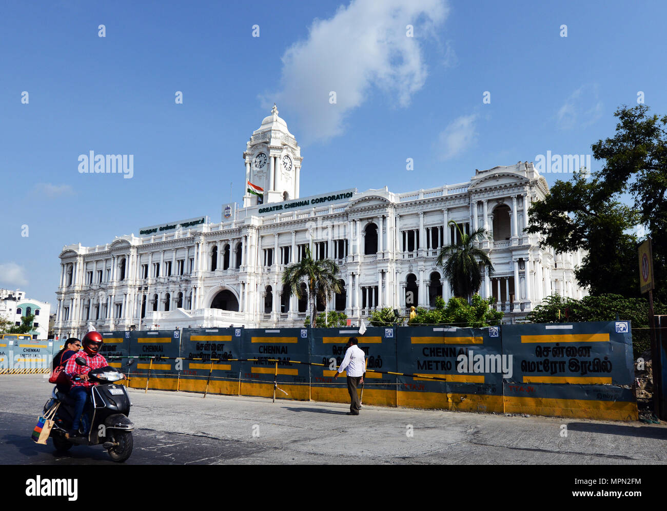 Il Ripon building a Chennai, India. Foto Stock