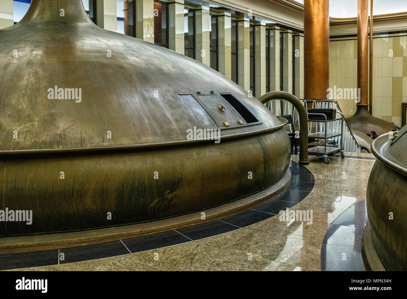 Berlin Neukölln. König Otto Cafe in KINDL Centro per l Arte Contemporanea di brew casa di ex Kindl edificio della birreria. Foto Stock
