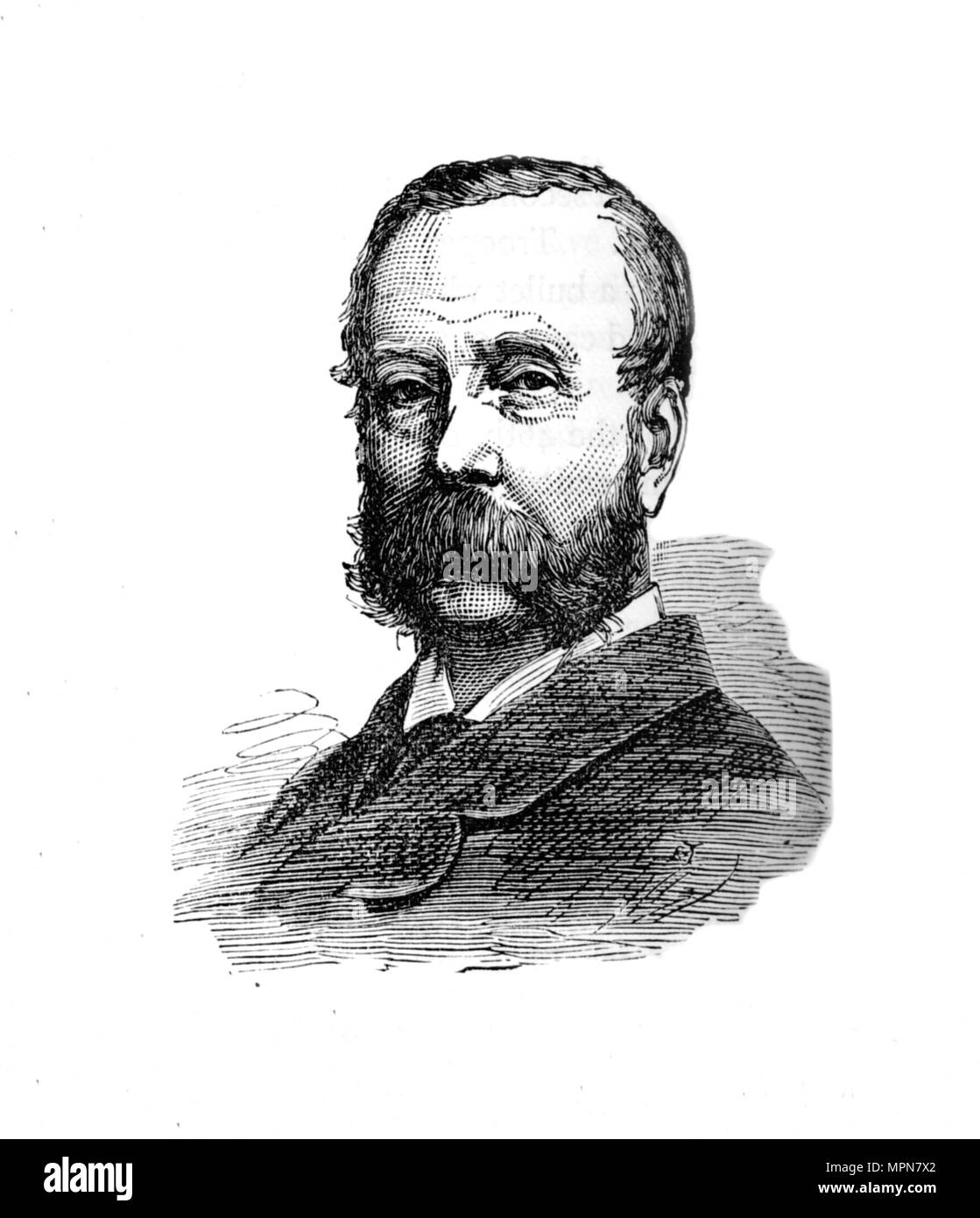 " Major-generale Sir A. Alison', C1882. Artista: sconosciuto. Foto Stock