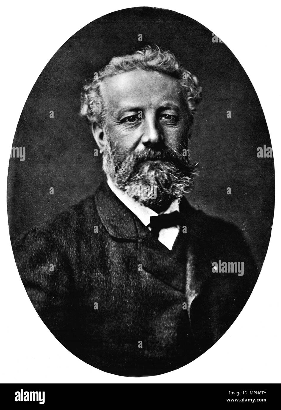 "Jules Verne", c1878, (1912). Artista: Gaspard-Felix Tournachon. Foto Stock