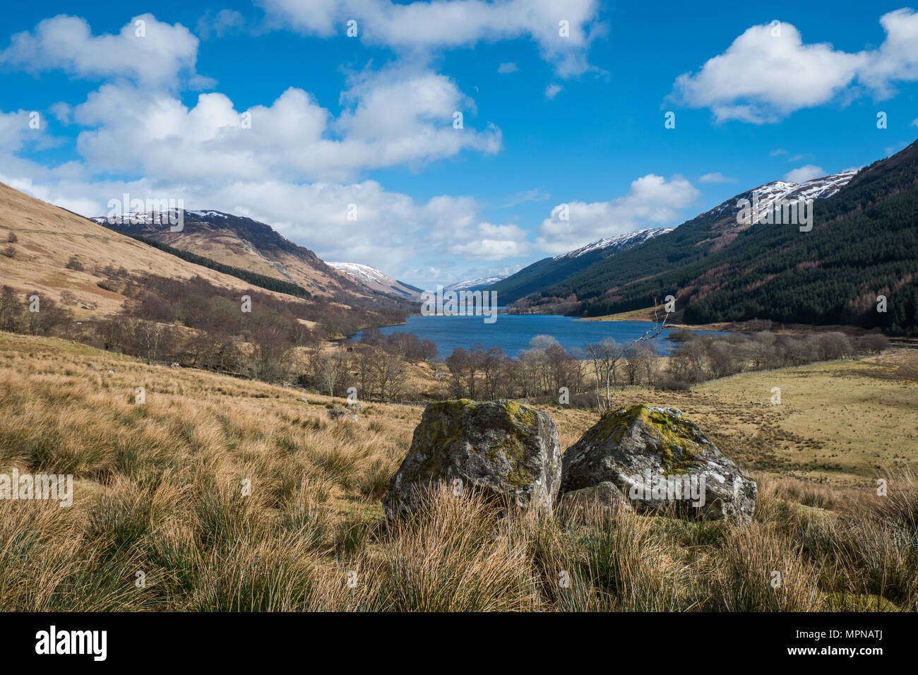Loch Doine Scozia Scotland Foto Stock