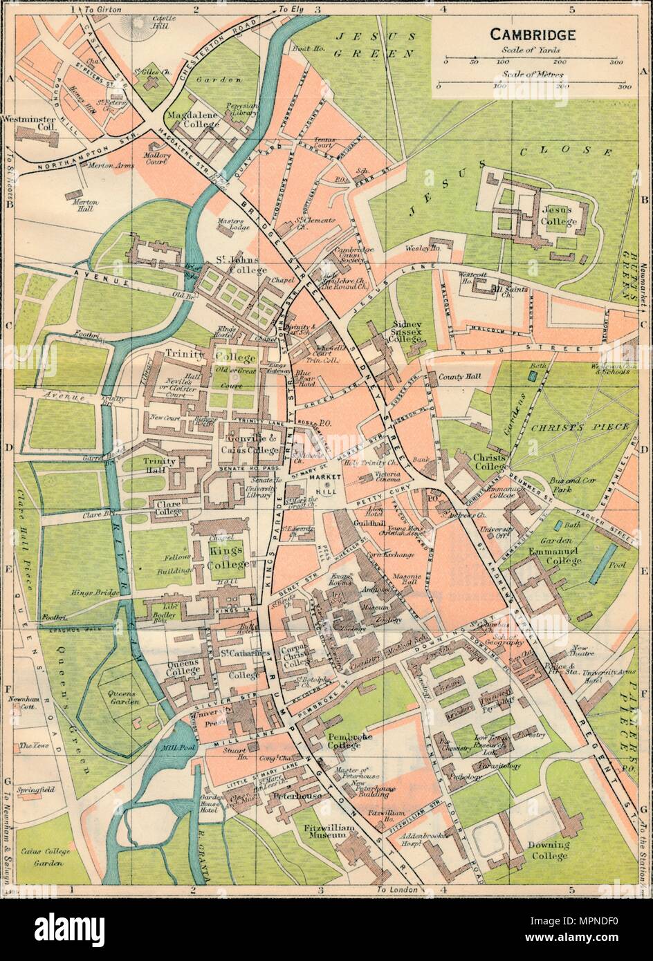 "Cambridge', c 20 secolo. Artista: Giovanni Bartolomeo. Foto Stock