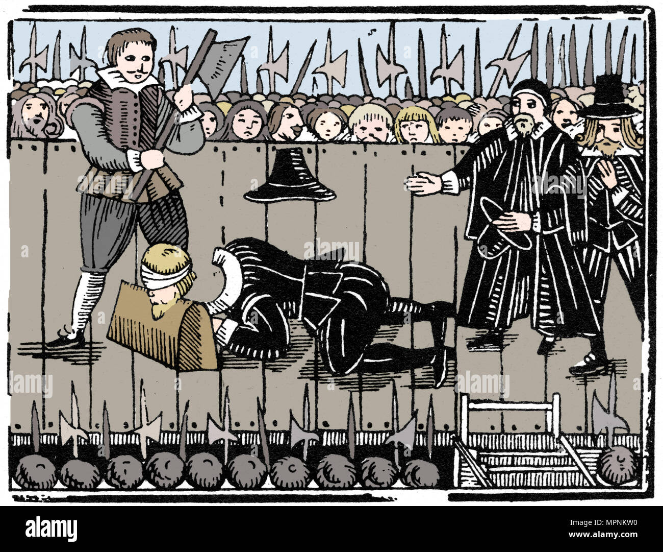 Il Royal il martirio, da una ballata di 1648 (1964). Artista: Anon. Foto Stock