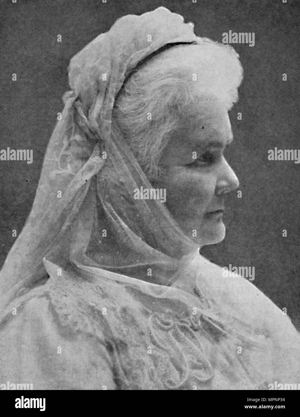 'Carmen Sylva - Fine ritratto del Author-Queen', C1925. Artista: sconosciuto. Foto Stock