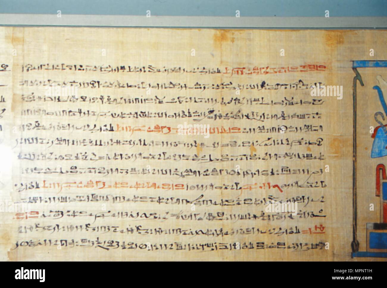 Script ieratico, il Libro dei Morti di Padiamenet, decimo secolo A.C. Artista: sconosciuto. Foto Stock