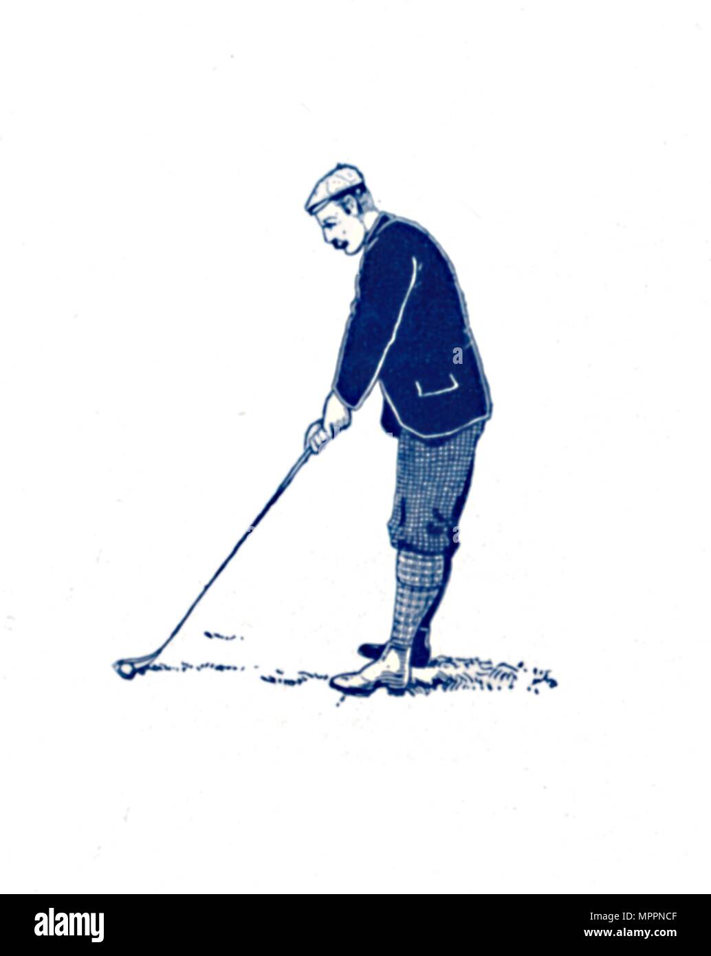 "Palline da golf per 1912', 1912, (1917). Artista: Bradbury, Woodcock & Co. Foto Stock