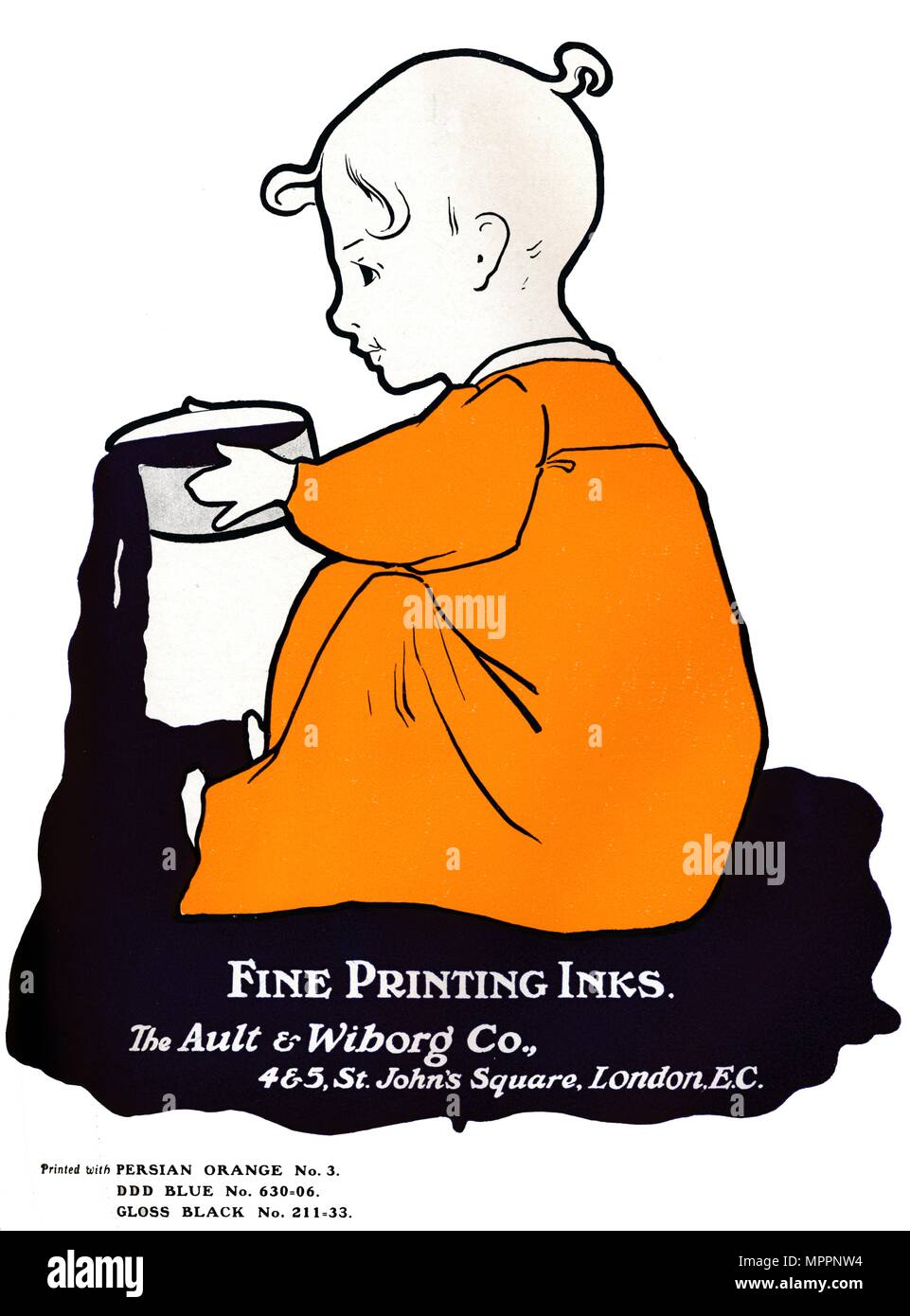 'L'Ault Wiborg & Co. inserzione', 1907. Artista: sconosciuto. Foto Stock