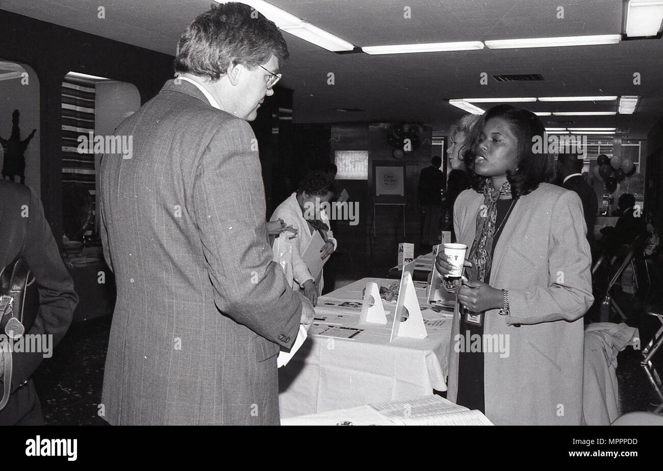 Admin. Atwood scheda contatto CFC; salute Fair - Interazioni in American servizio estero associazione di protezione Foto Stock