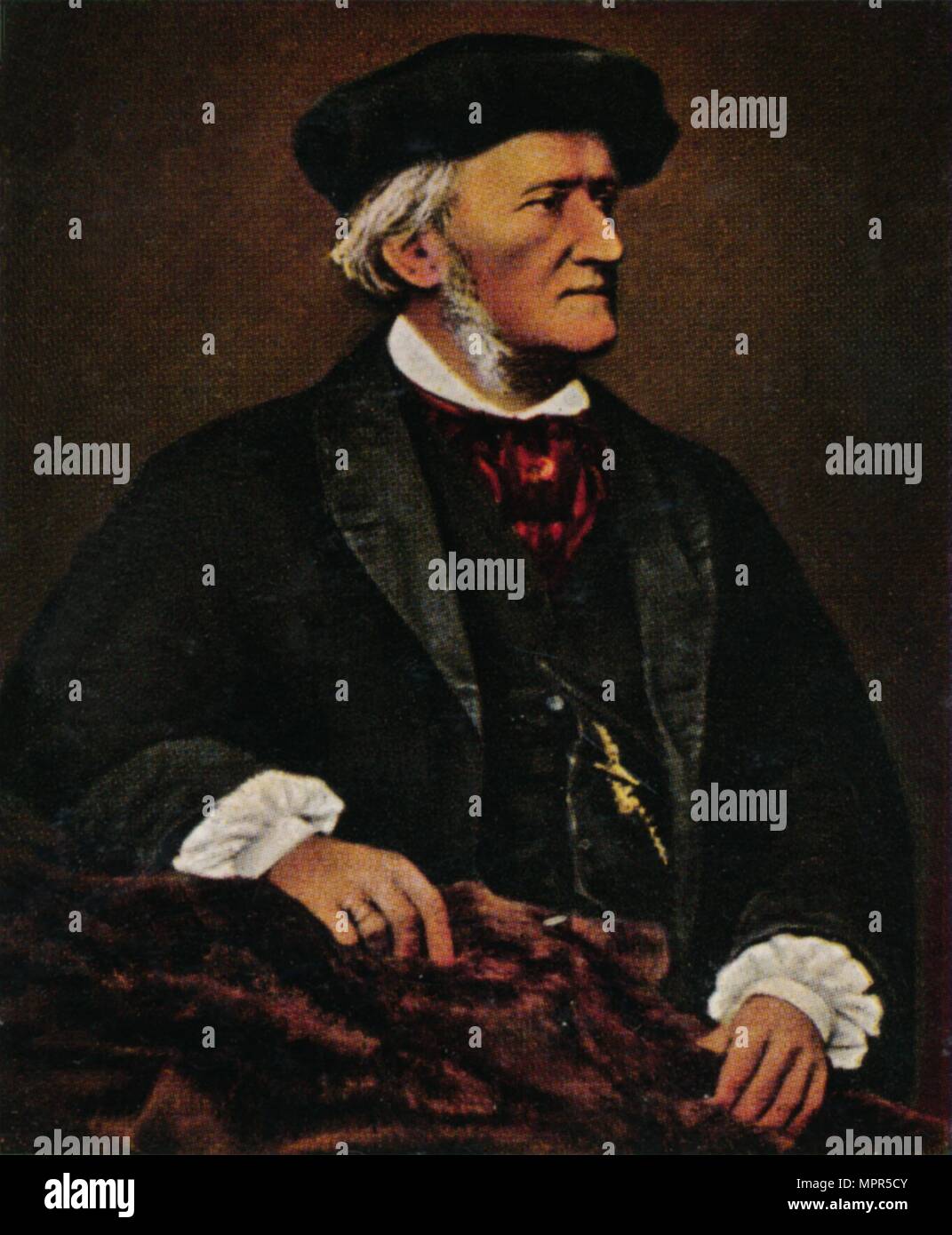 "Richard Wagner 1813-1883", 1934. Artista: sconosciuto. Foto Stock