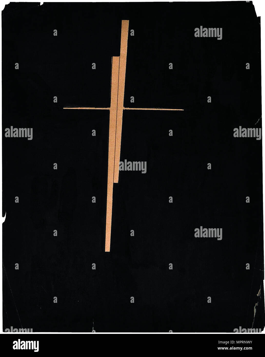 Composizione Suprematist, 1921-1922. Foto Stock