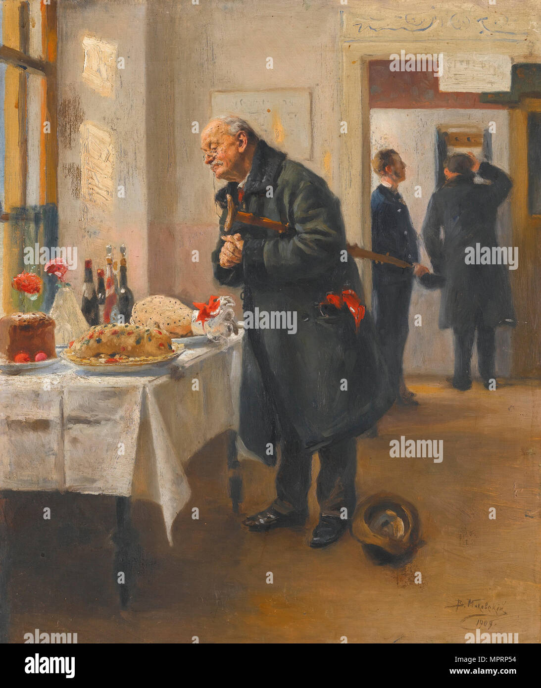 Gastronomo, 1909. Foto Stock
