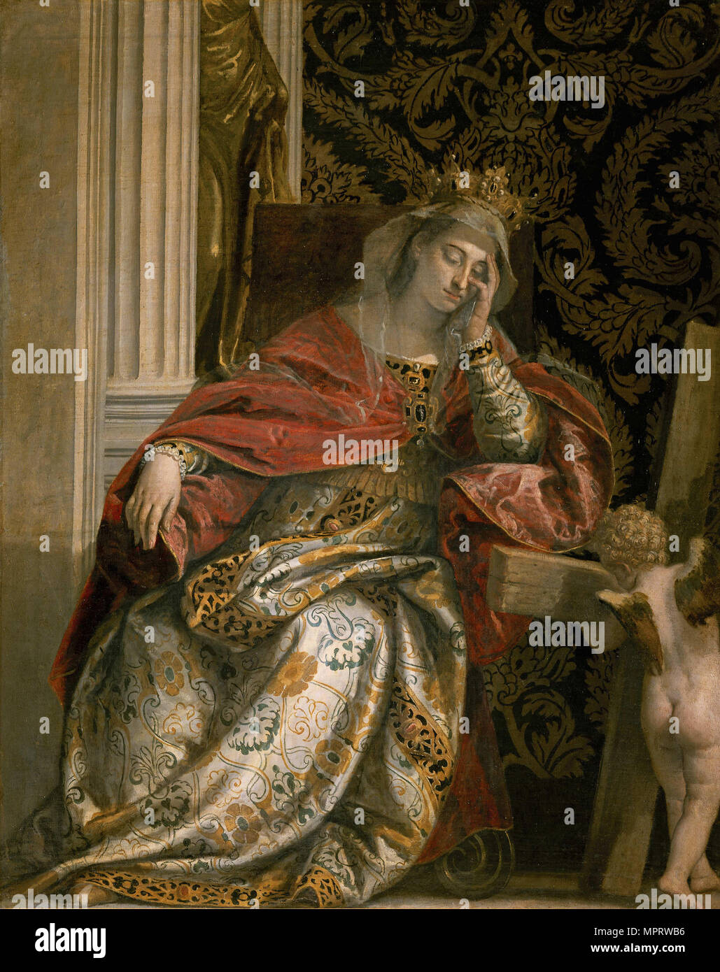 Il Sogno di Sant'Elena. Foto Stock