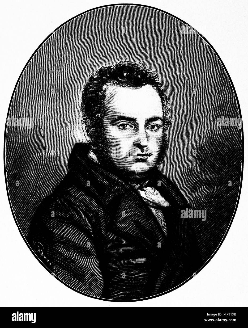 Sergey Nikolayevich Glinka (1776-1847). Foto Stock