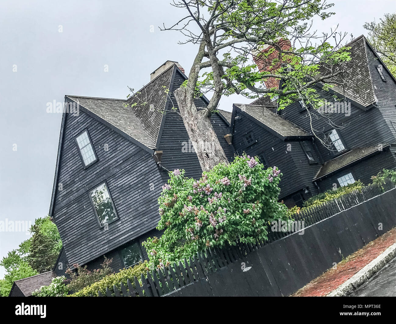 Stock Photo - casa dei sette Gables, Salem, Massachusetts, Stati Uniti © Hugh Peterswald/Alamy Foto Stock