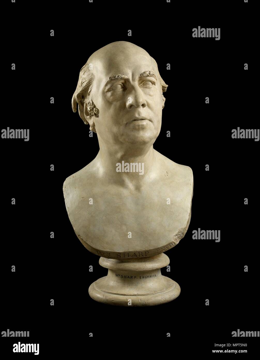 Busto di William Sharp (1749-1824), 1813. Artista: Francis Legatt Chantrey. Foto Stock