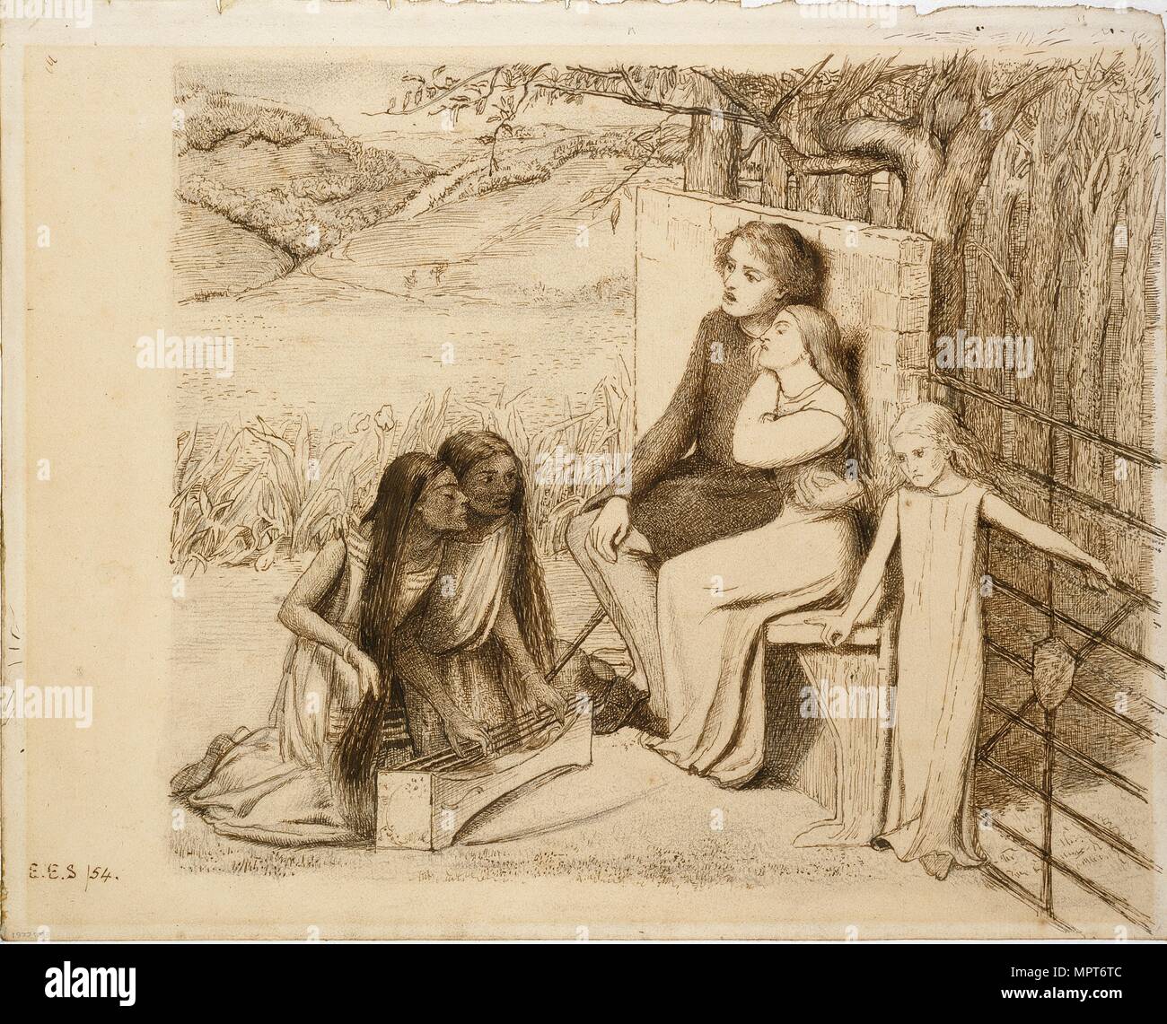 Elisabeth eleanor siddal immagini e fotografie stock ad alta ...