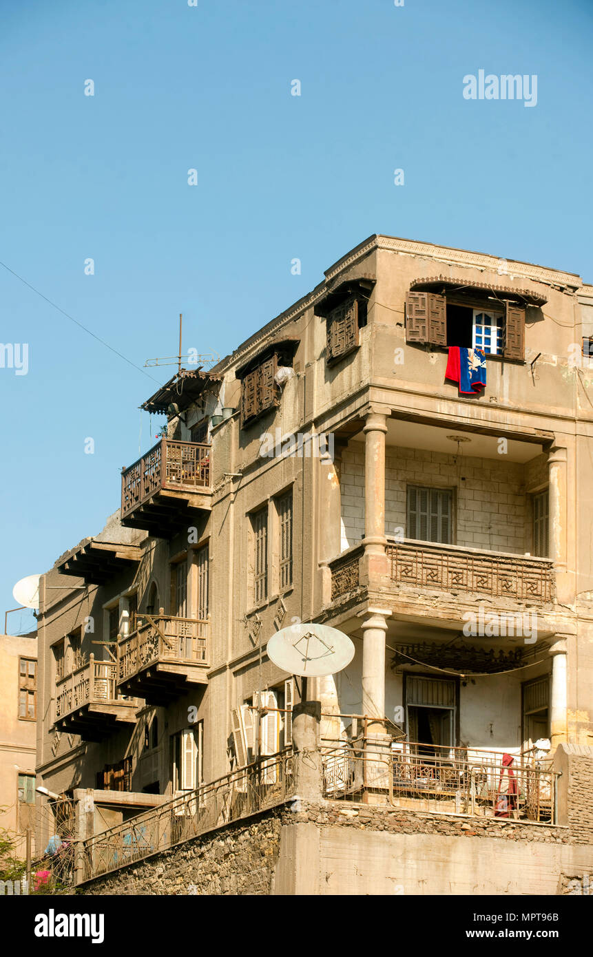 Aegypten ha, Kairo, Architektur Foto Stock