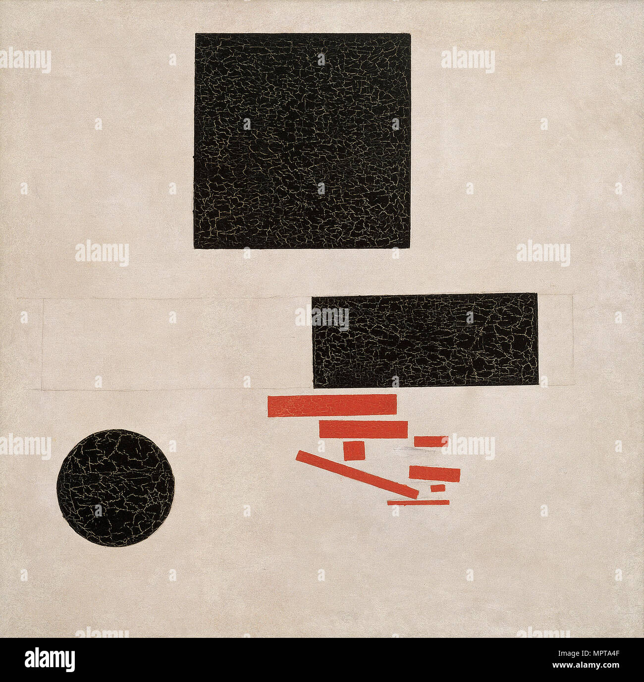 Composizione Suprematist, 1915. Foto Stock