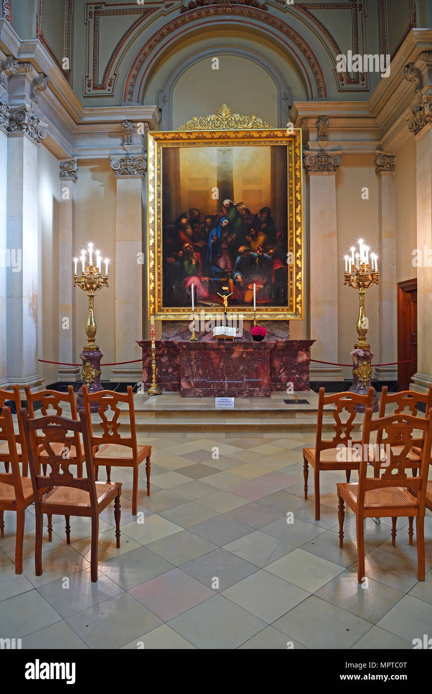 Altare della cappella per matrimoni, Cattedrale di Berlino, Berlino, Germania Foto Stock