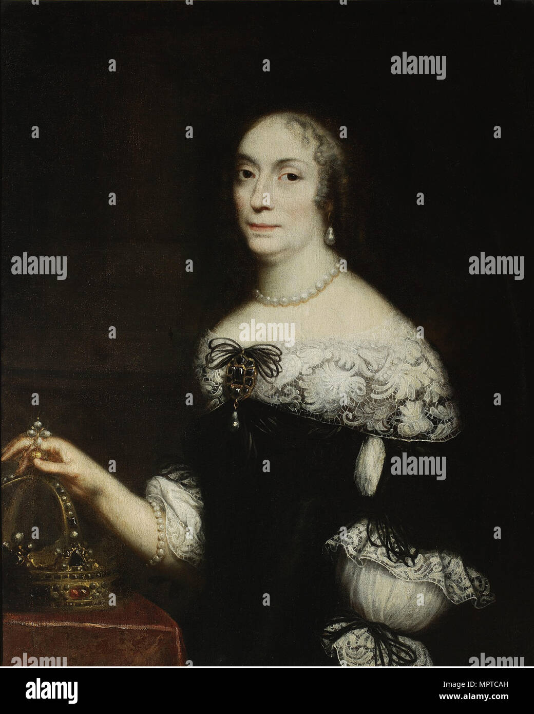 Ritratto di Maria Luigia Gonzaga (16111667), regina di Polonia Foto