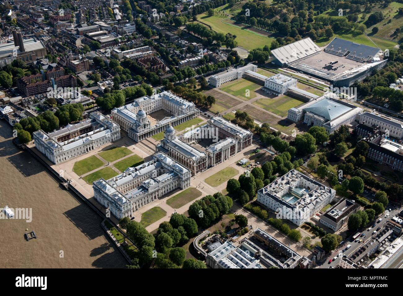 Royal Naval College di Greenwich, Londra, 2012. Artista: Damian Grady. Foto Stock