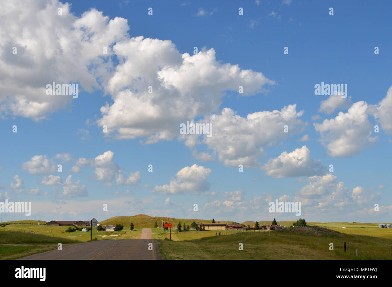 Nuvole sopra il Mar Egeo Foto Stock