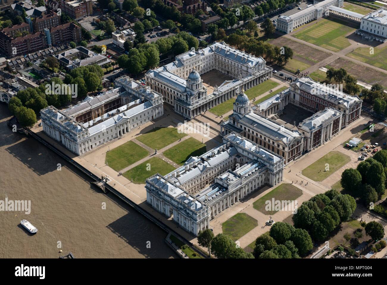 Royal Naval College di Greenwich, Londra, 2012. Artista: Damian Grady. Foto Stock